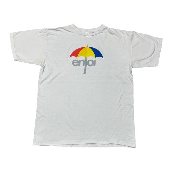 Enjoi Other - Vintage Enjoi Skateboards Umbrella T Shirt Men's Medium Y2K Skater